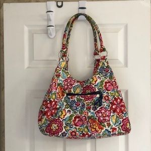 Vera Bradley floral shoulder bag